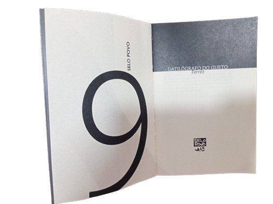 Livro - Datilógrafo do Gueto - Ferréz