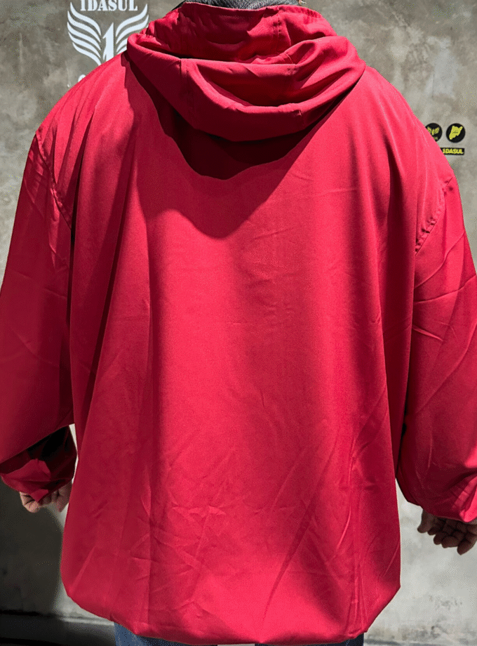 Blusa - Corta-Vento Vermelha