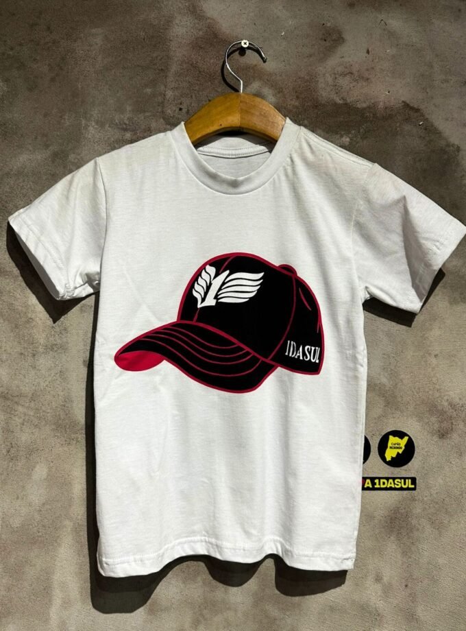 Camista Infantil - Boné Raízes - Branco