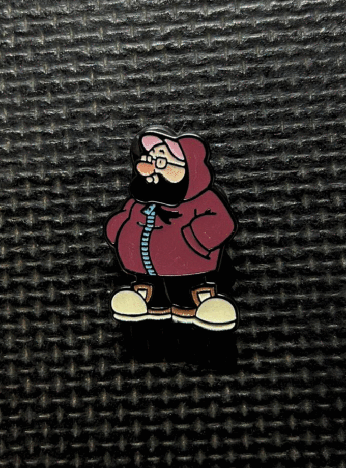 Pin - Ferréz Vermelho por Fernando Goni