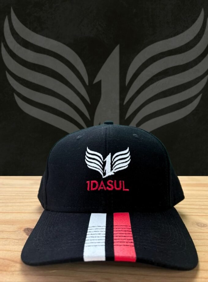 Boné 1daSul Vermelho e Branco